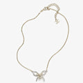 Chanel Double Knot Necklace Bracelet Earrings