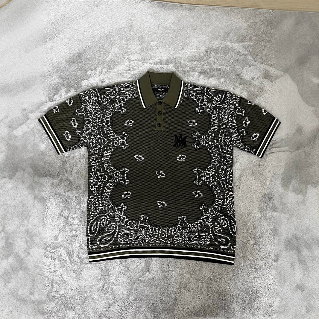 AMRI Bandana Print B-Ball Drawstring Shorts