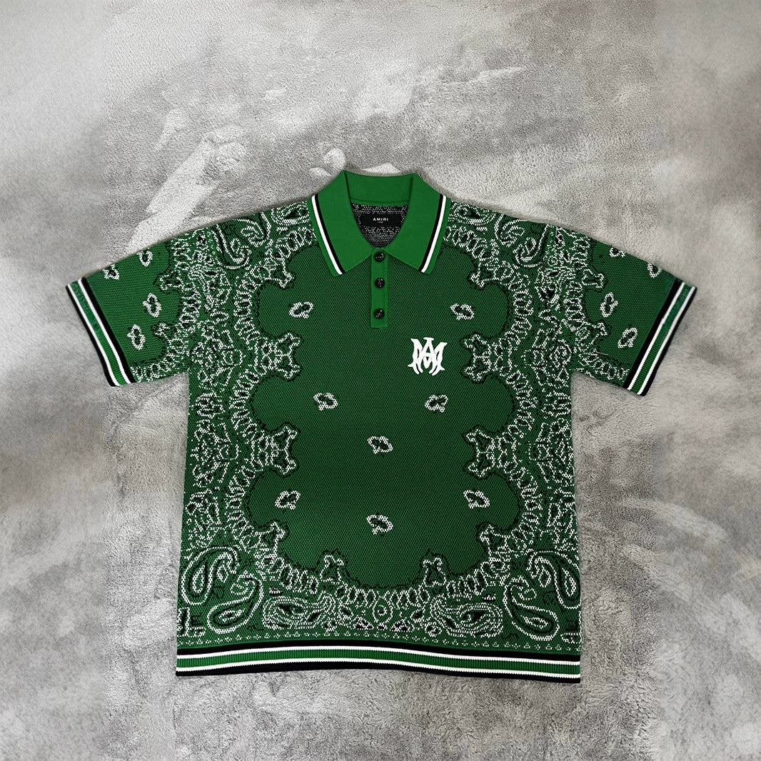 AMRI Bandana Print B-Ball Drawstring Shorts