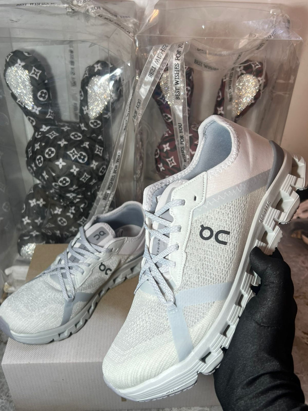 ON Cloud X 4 AD 鈥榃olf | Alloy鈥?