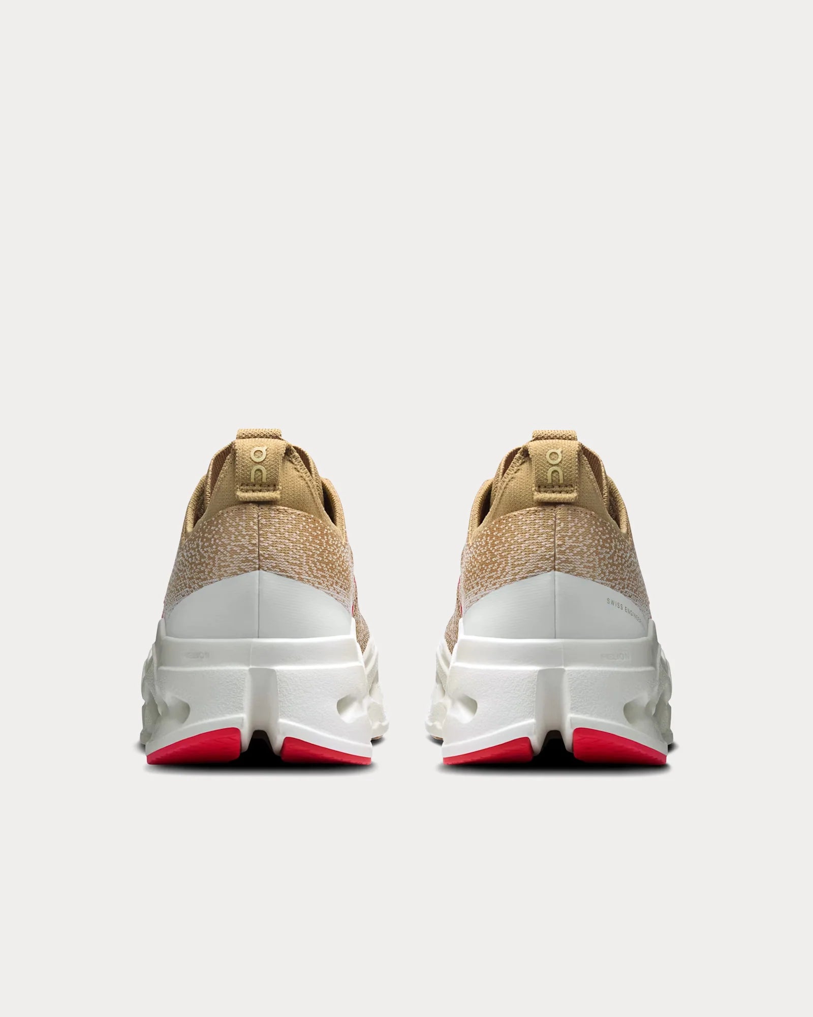 On 鈥?Cloudsurfer Max 鈥榊ear of the Horse鈥?Chai / Ivory Running Shoes