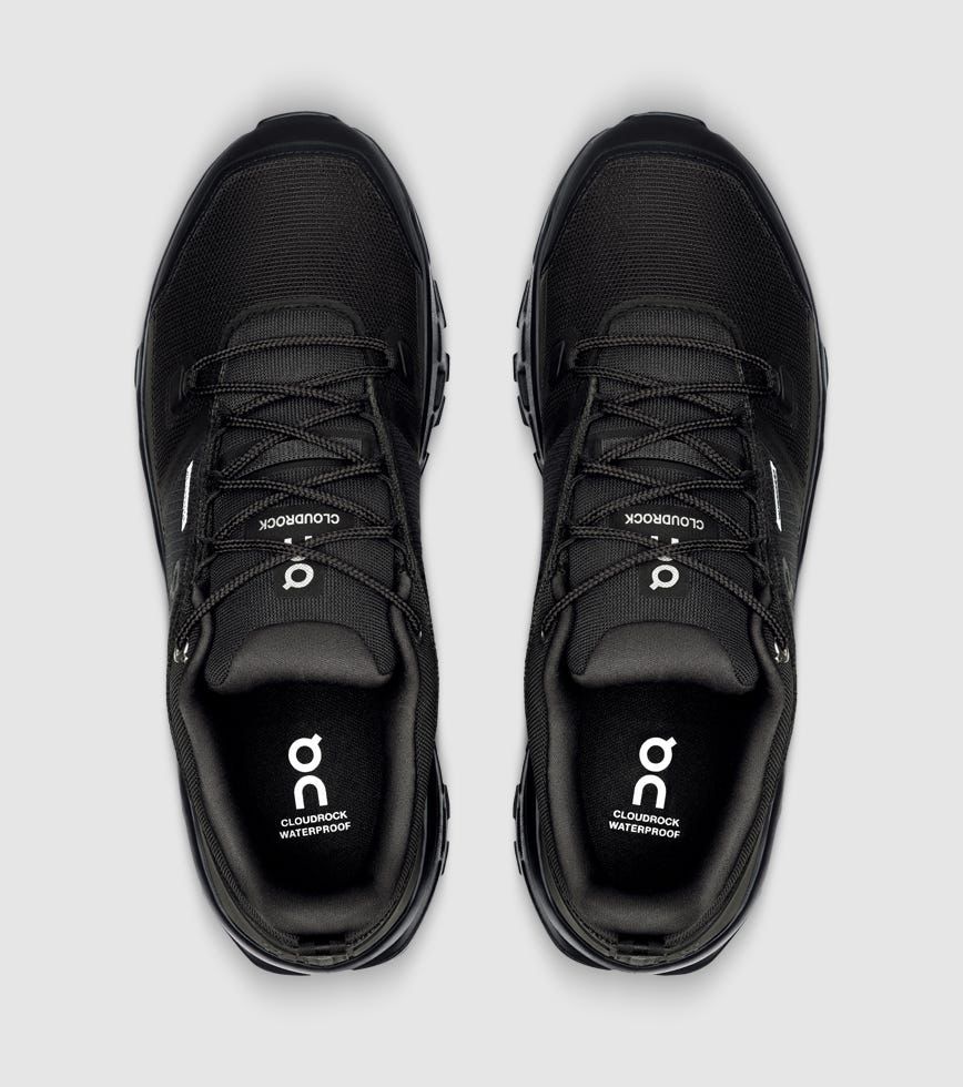 ON Cloudrock Low Waterproof 鈥?Black